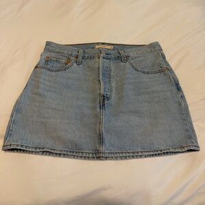 Levi 501 Denim Skirt